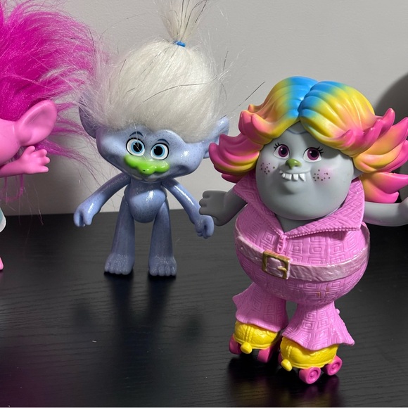 Dreamworks Trolls Figures Set of 6 - Picture 6 of 10